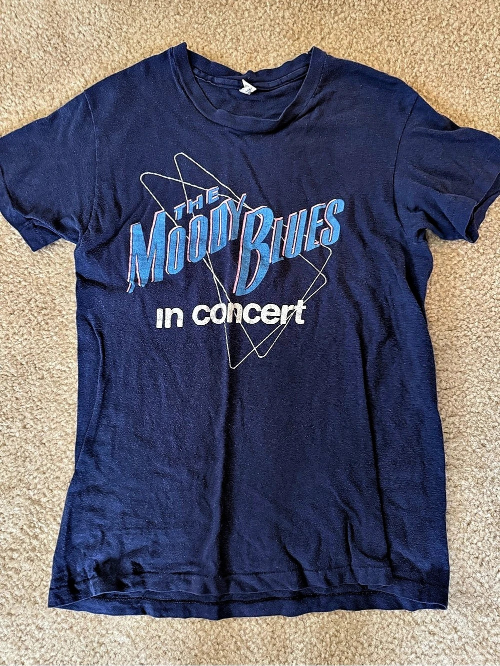 Hanes Vintage 1970s  The Moody Blues In Concert T-Shirt